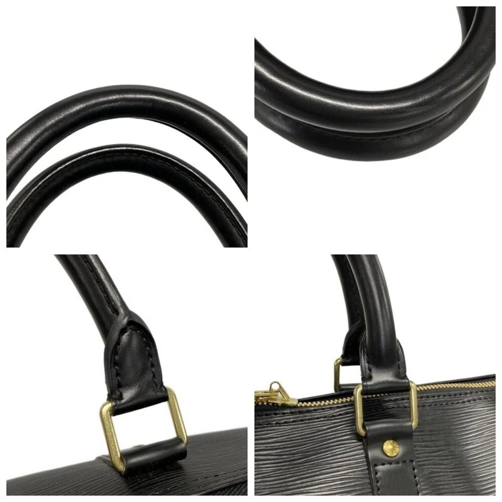 LOUIS VUITTON Keepall 45 Noir Epi Boston Bag 742-051725 - Picture 7 of 14